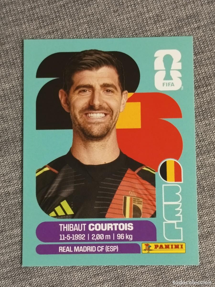 Cromos de f&uacute;tbol: COURTOIS BEL 2 STICKER MUNDIAL 2026 PANINI FIFA WORLD CUP NUEVO