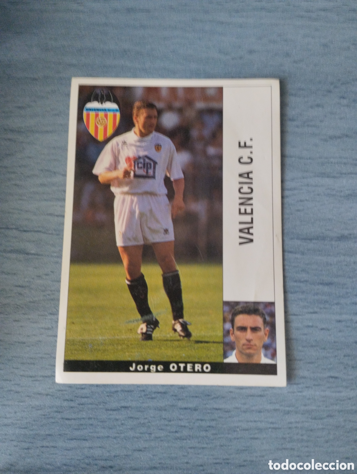 Cromos de f&uacute;tbol: Cromo Panini liga 95 96 otero valencia sin pegar