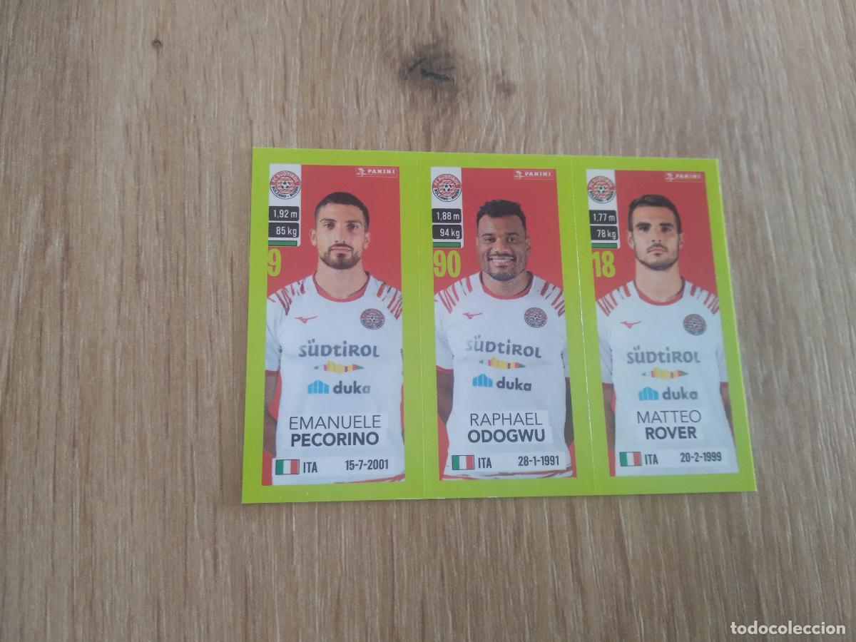 Cartes &agrave; collectionner de Football: 632 PECORINO ODOGWU ROVER SUDTIROL CROMO FUTBOL PANINI LIGA ITALIA 23-24 CALCIATORI 2023-2024