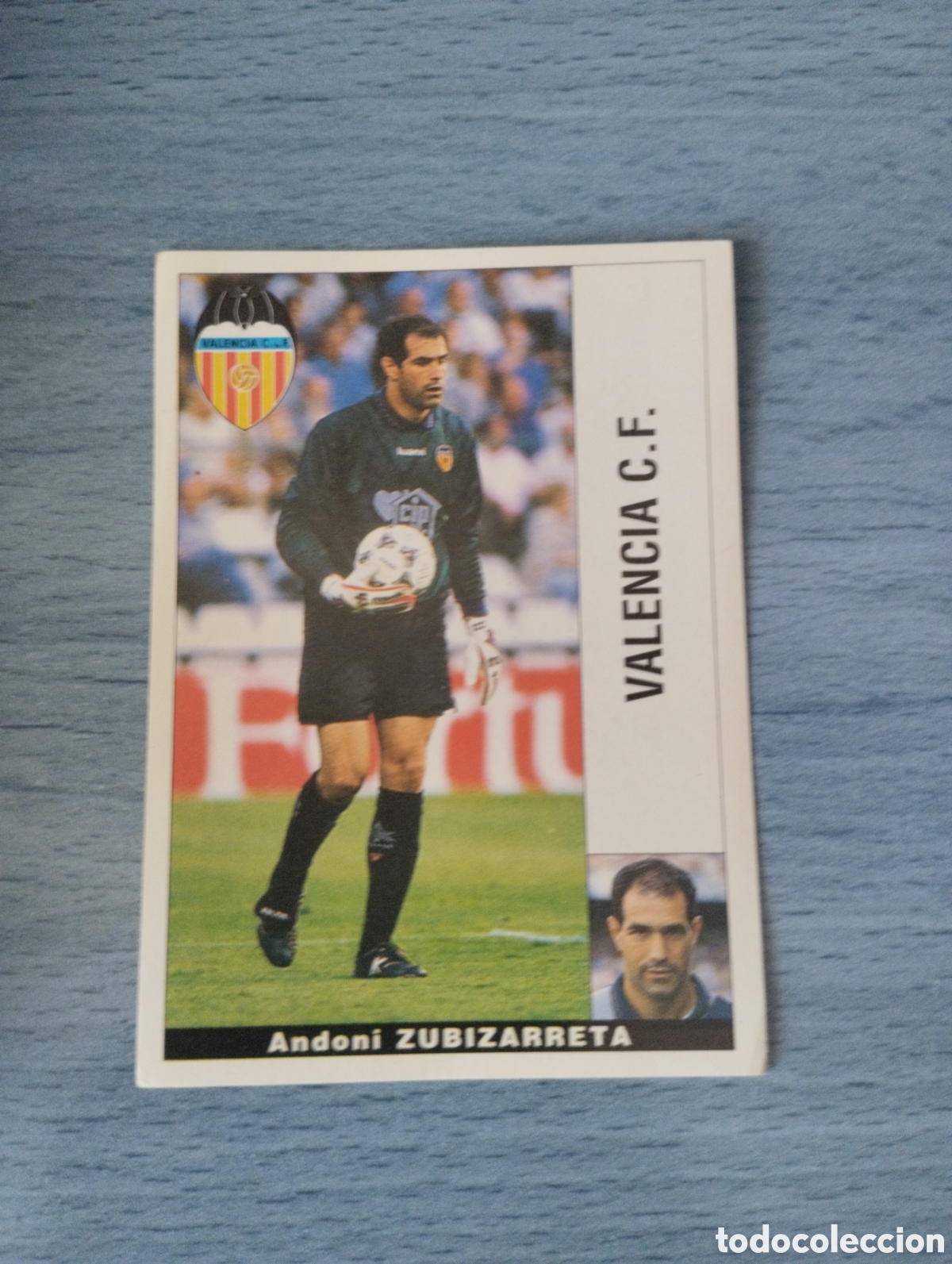 Cartes &agrave; collectionner de Football: Cromo Panini liga 95 96 Zubizarreta valencia sin pegar
