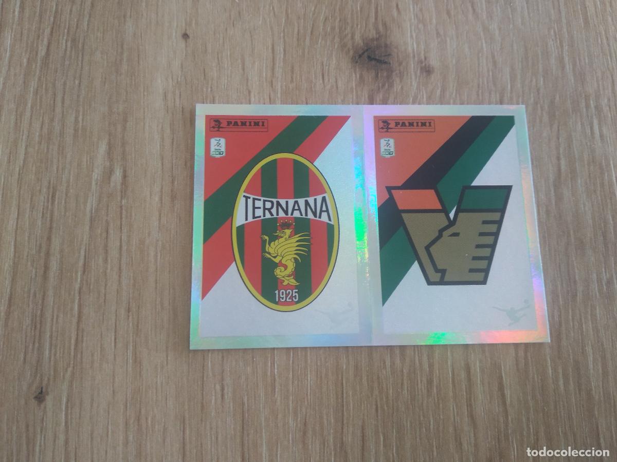 Cartes &agrave; collectionner de Football: 633 ESCUDO TERNANA VENEZIA CROMO FUTBOL PANINI LIGA ITALIA 23-24 CALCIATORI 2023-2024