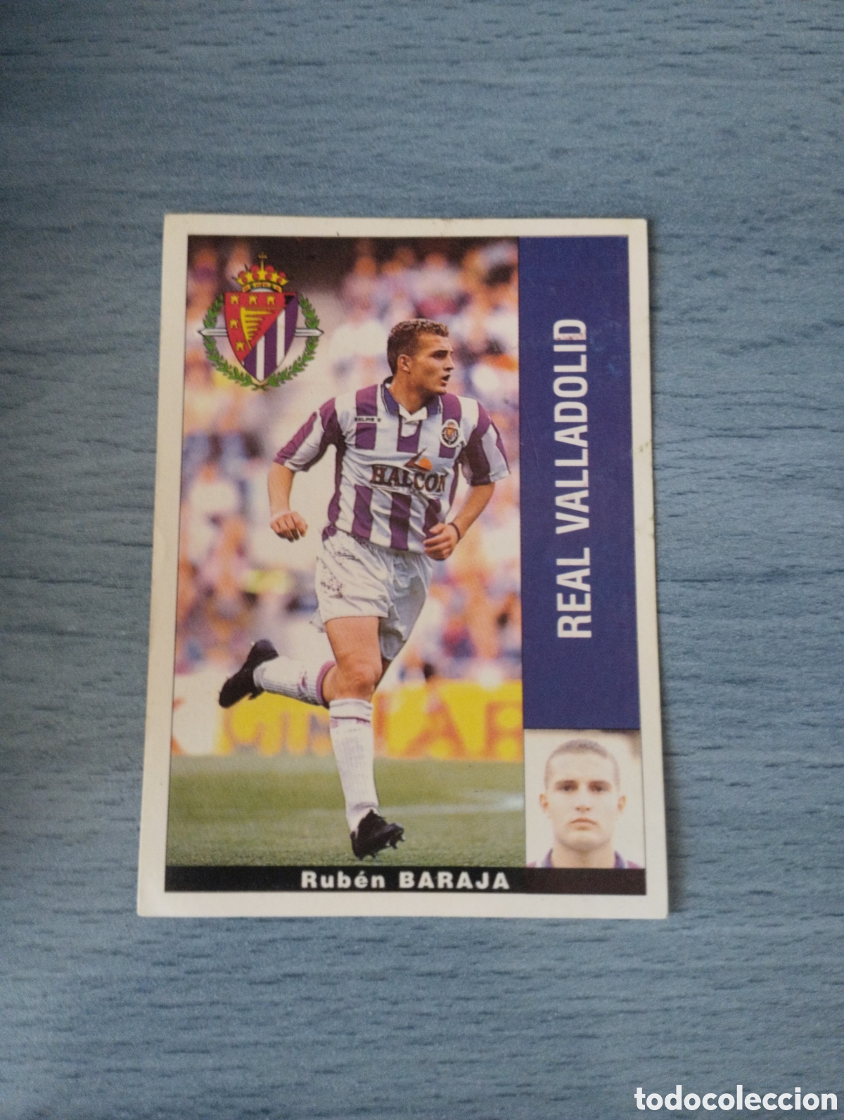 Cartes &agrave; collectionner de Football: Cromo Panini liga 95 96 baraja valladolid sin pegar