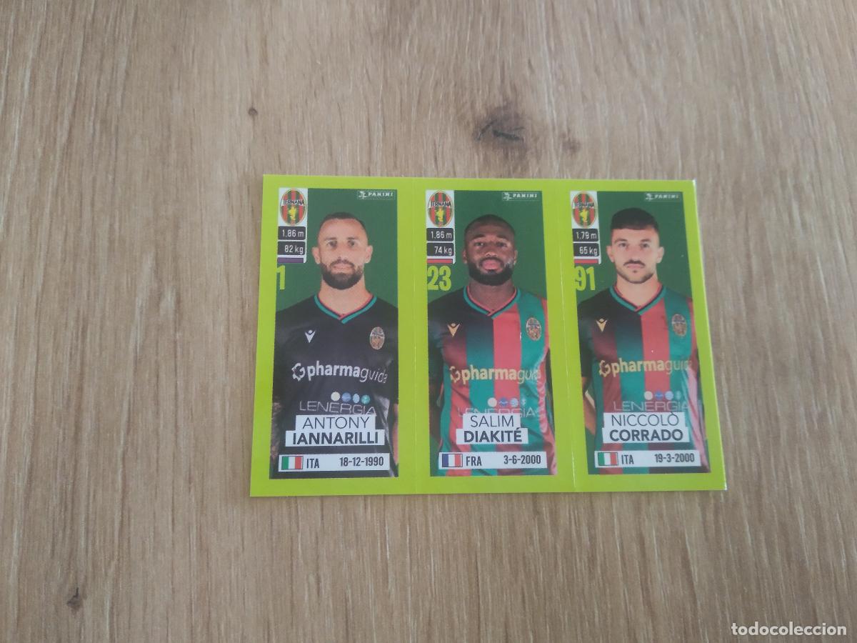 Cromos de f&uacute;tbol: 635 IANNARILLI DIAKITE CORRADO TERNANA CROMO FUTBOL PANINI LIGA ITALIA 23-24 CALCIATORI 2023-2024