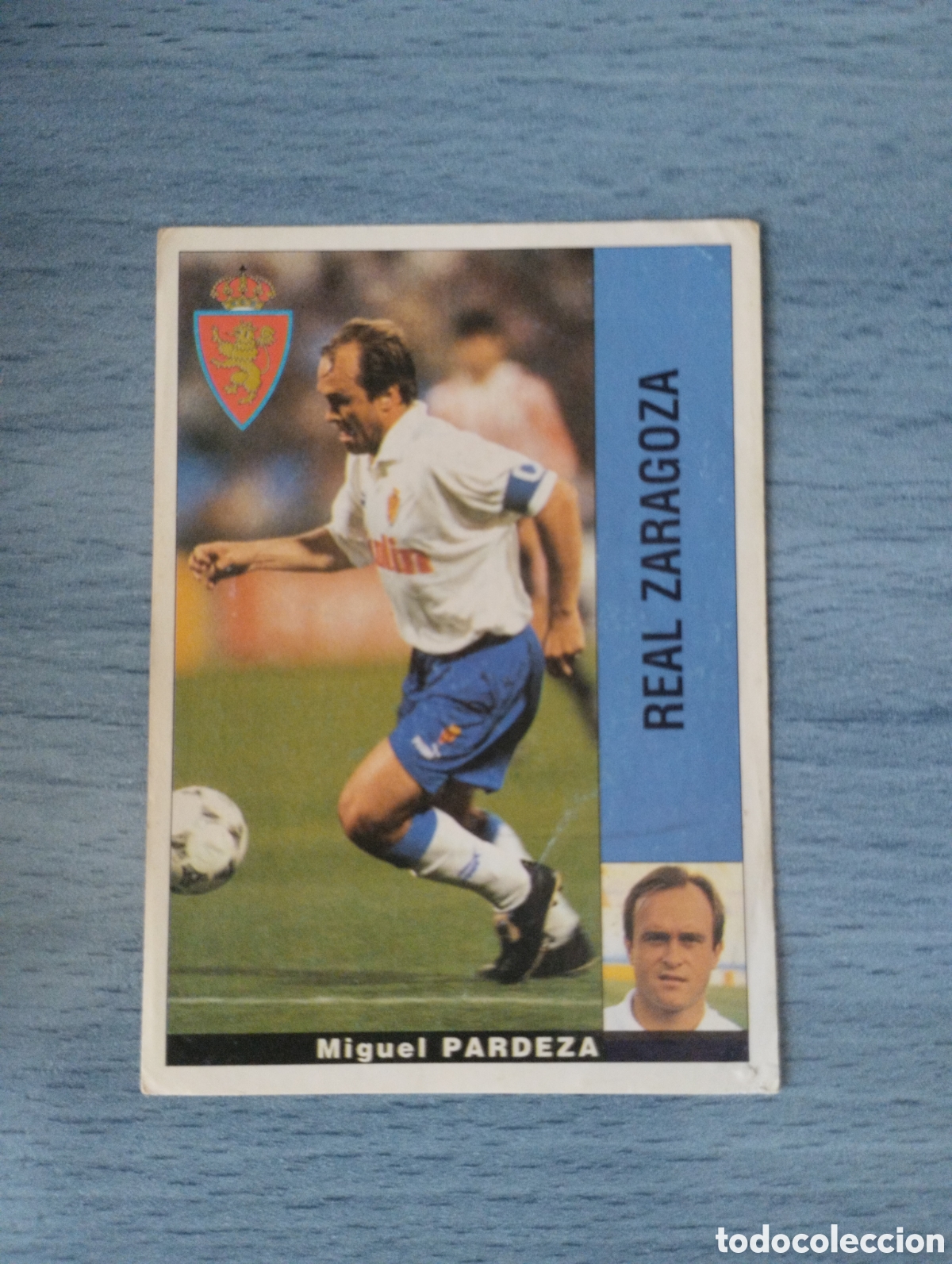 Cromos de f&uacute;tbol: Cromo Panini liga 95 96 pardeza Zaragoza sin pegar