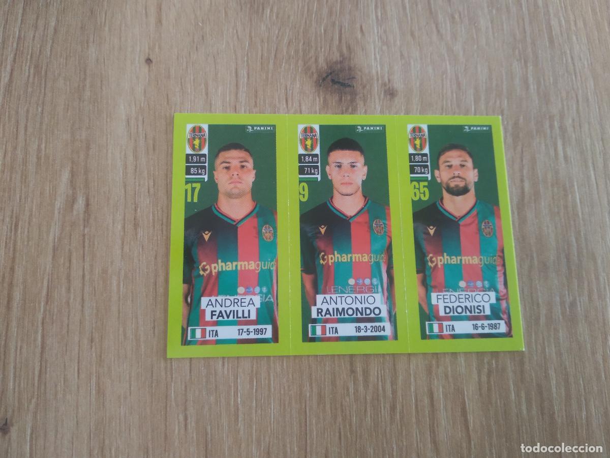 Cromos de f&uacute;tbol: 639 FAVILLI RAIMONDO DIONISI TERNANA CROMO FUTBOL PANINI LIGA ITALIA 23-24 CALCIATORI 2023-2024