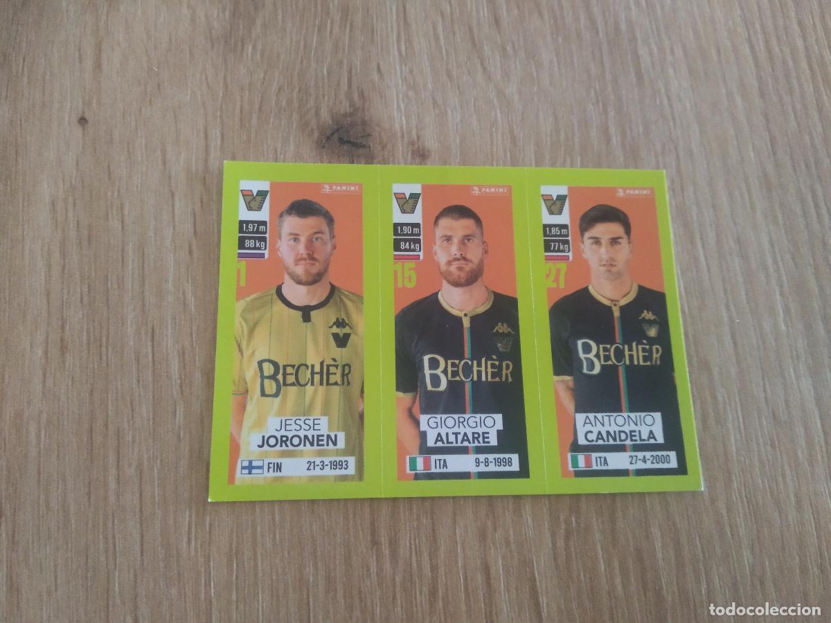Cromos de f&uacute;tbol: 641 JORONEN ALTARE CANDELA VENEZIA CROMO FUTBOL PANINI LIGA ITALIA 23-24 CALCIATORI 2023-2024