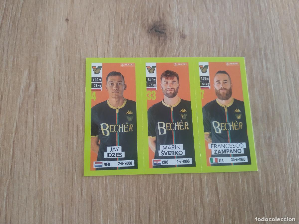 Cromos de f&uacute;tbol: 642 IDZES SVERKO ZAMPANO VENEZIA CROMO FUTBOL PANINI LIGA ITALIA 23-24 CALCIATORI 2023-2024