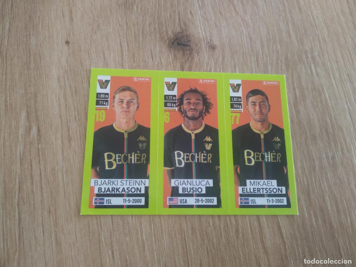 Cromos de f&uacute;tbol: 643 BJARKASON BUSIO ELLERTSSON VENEZIA CROMO FUTBOL PANINI LIGA ITALIA 23-24 CALCIATORI 2023-2024
