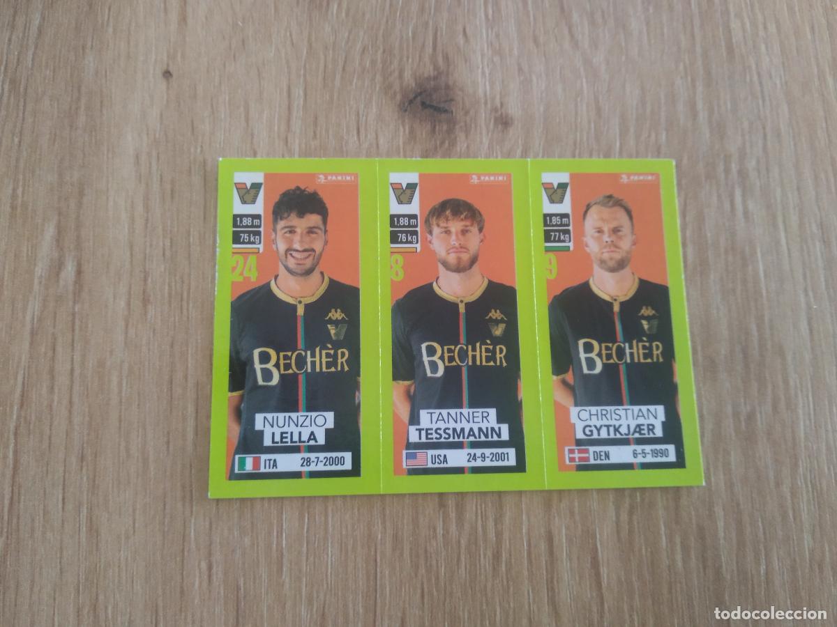 Football Stickers: 644 LELLA TESSMANN GYTKJAER VENEZIA CROMO FUTBOL PANINI LIGA ITALIA 23-24 CALCIATORI 2023-2024