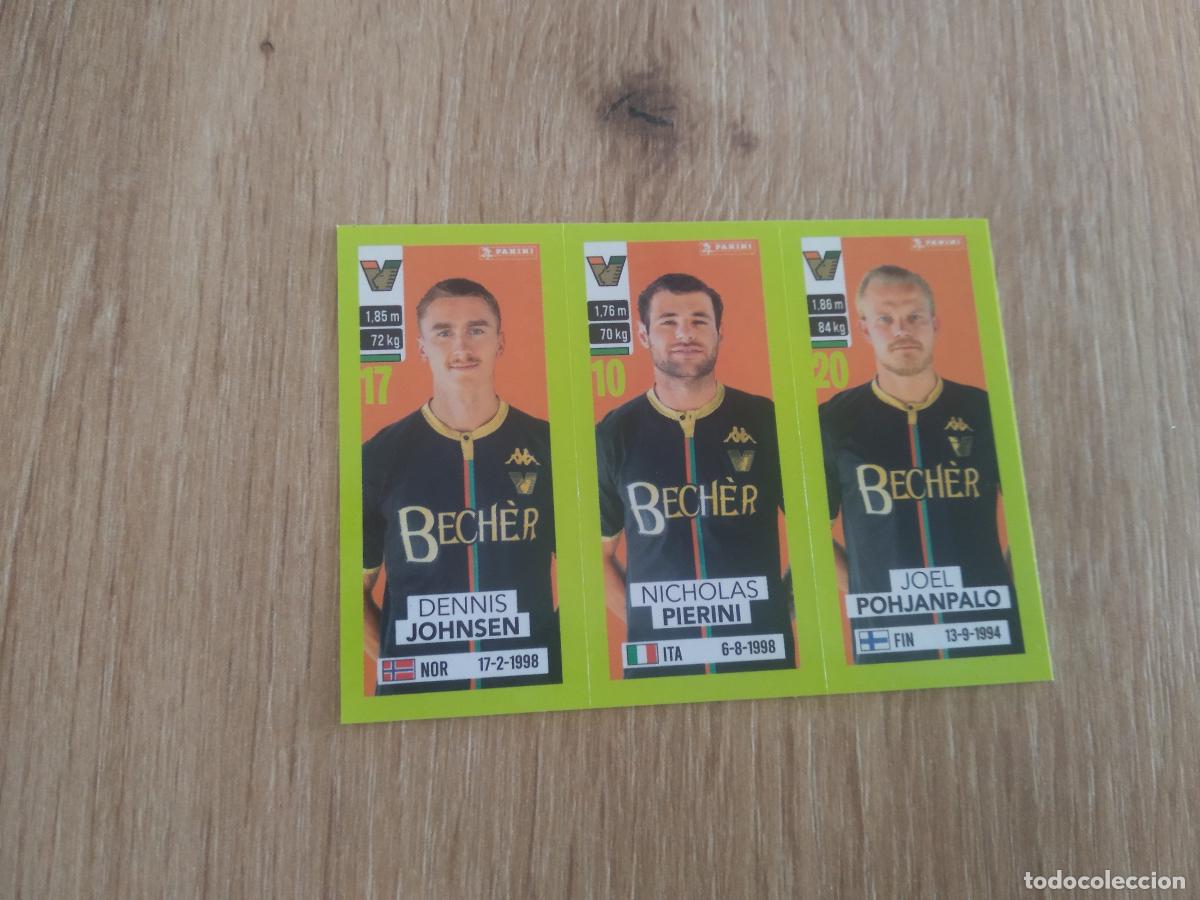 Football Stickers: 645 JOHNSEN PIERIN POHJANPALO VENEZIA CROMO FUTBOL PANINI LIGA ITALIA 23-24 CALCIATORI 2023-2024
