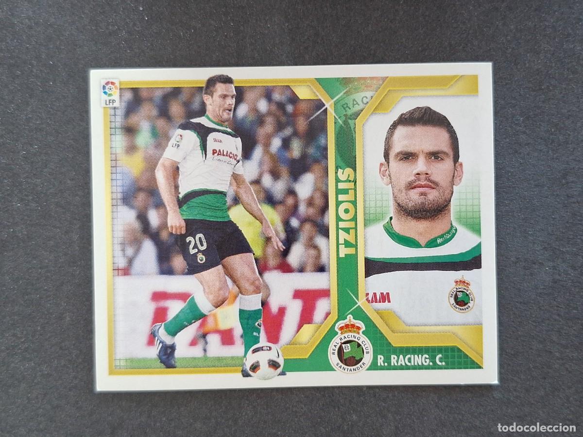 Football Stickers: L3 TZIOLIS RACING DE SANTANDER COLOCA LIGA ESTE 2011 2012 11 12 NUNCA PEGADO SIN PEGAR