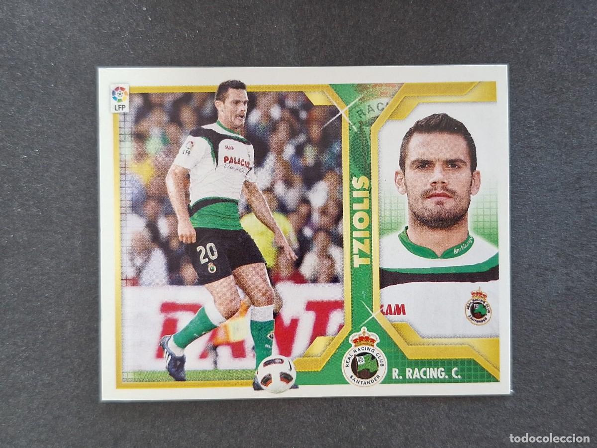 Football Stickers: L3 TZIOLIS RACING DE SANTANDER COLOCA LIGA ESTE 2011 2012 11 12 NUNCA PEGADO SIN PEGAR