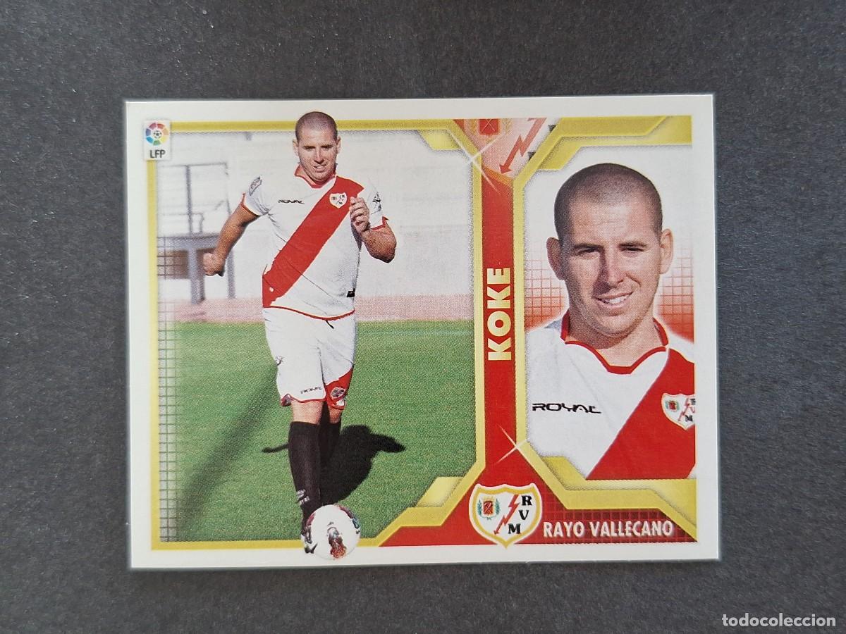 Fu&szlig;ball-Sticker: L3 KOKE RAYO VALLECANO COLOCA LIGA ESTE 2011 2012 11 12 NUNCA PEGADO SIN PEGAR