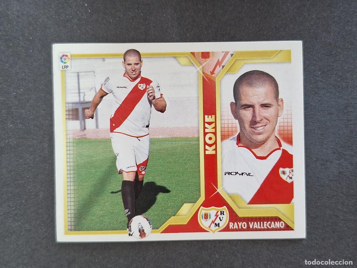 Fu&szlig;ball-Sticker: L3 KOKE RAYO VALLECANO COLOCA LIGA ESTE 2011 2012 11 12 NUNCA PEGADO SIN PEGAR