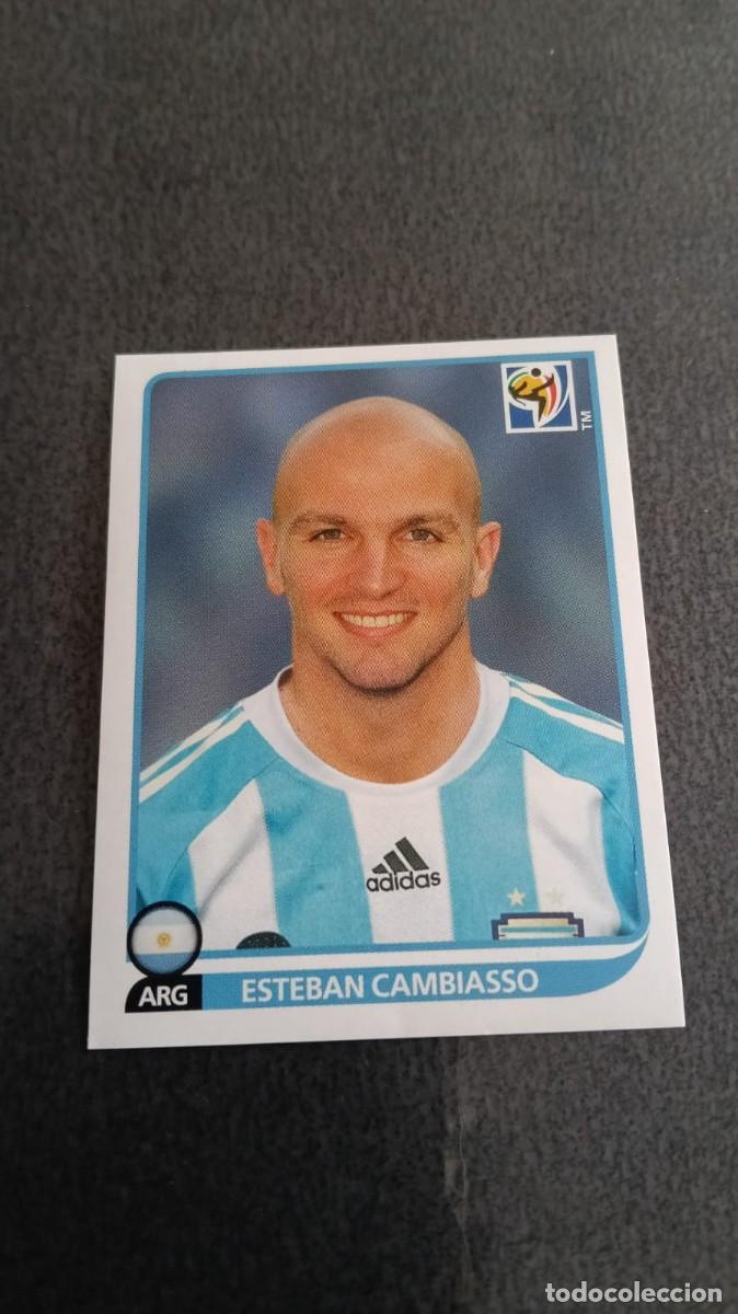 Football Stickers: Mundial Fifa Sudafrica 2010 Panini 114 Cambiasso Argentina