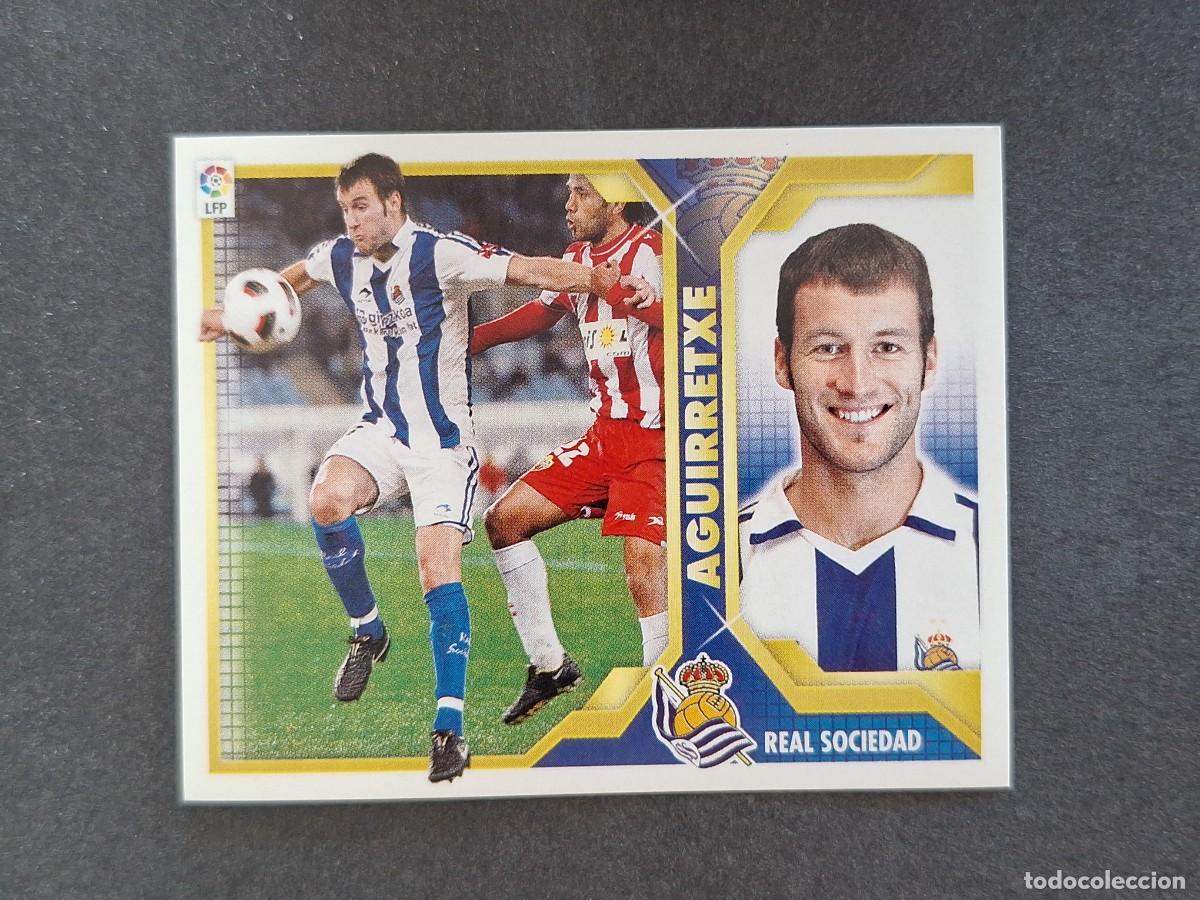 Figurine di Calcio: L3 AGUIRRETXE REAL SOCIEDAD COLOCA LIGA ESTE 2011 2012 11 12 NUNCA PEGADO SIN PEGAR