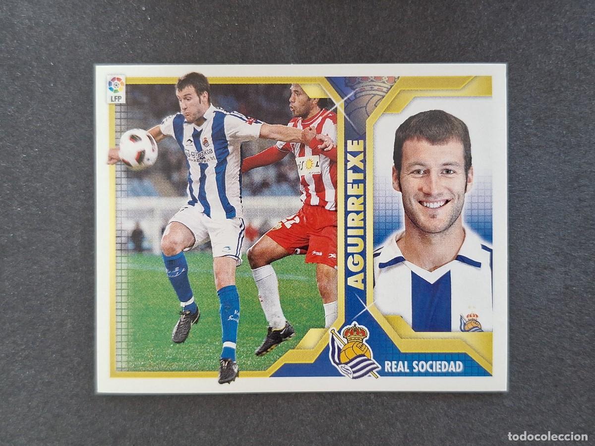 Cromos de f&uacute;tbol: L3 AGUIRRETXE REAL SOCIEDAD COLOCA LIGA ESTE 2011 2012 11 12 NUNCA PEGADO SIN PEGAR