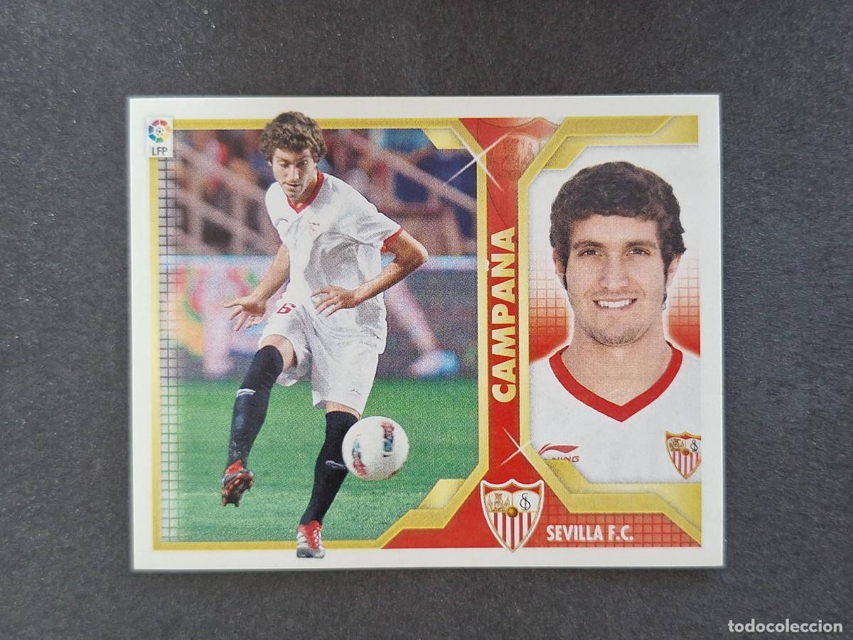 Cromos de f&uacute;tbol: L3 CAMPA&Ntilde;A SEVILLA F. C. COLOCA LIGA ESTE 2011 2012 11 12 NUNCA PEGADO SIN PEGAR
