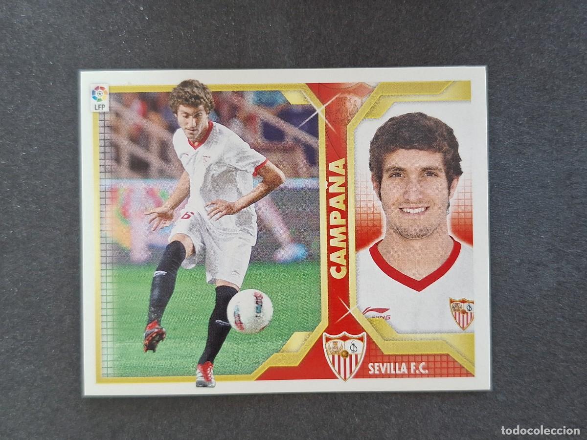 Cromos de f&uacute;tbol: L3 CAMPA&Ntilde;A SEVILLA F. C. COLOCA LIGA ESTE 2011 2012 11 12 NUNCA PEGADO SIN PEGAR