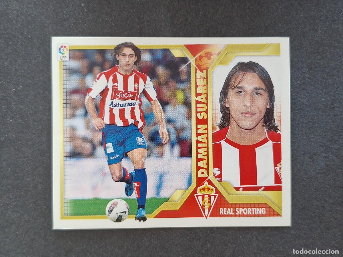 Cartes &agrave; collectionner de Football: L3 DAMIAN SUAREZ SPORTING DE GIJON COLOCA LIGA ESTE 2011 2012 11 12 NUNCA PEGADO SIN PEGAR