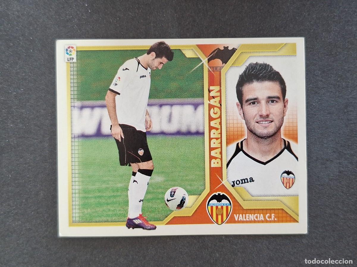 Cromos de Futebol: L3 BARRAGAN VALENCIA C. F. COLOCA LIGA ESTE 2011 2012 11 12 NUNCA PEGADO SIN PEGAR