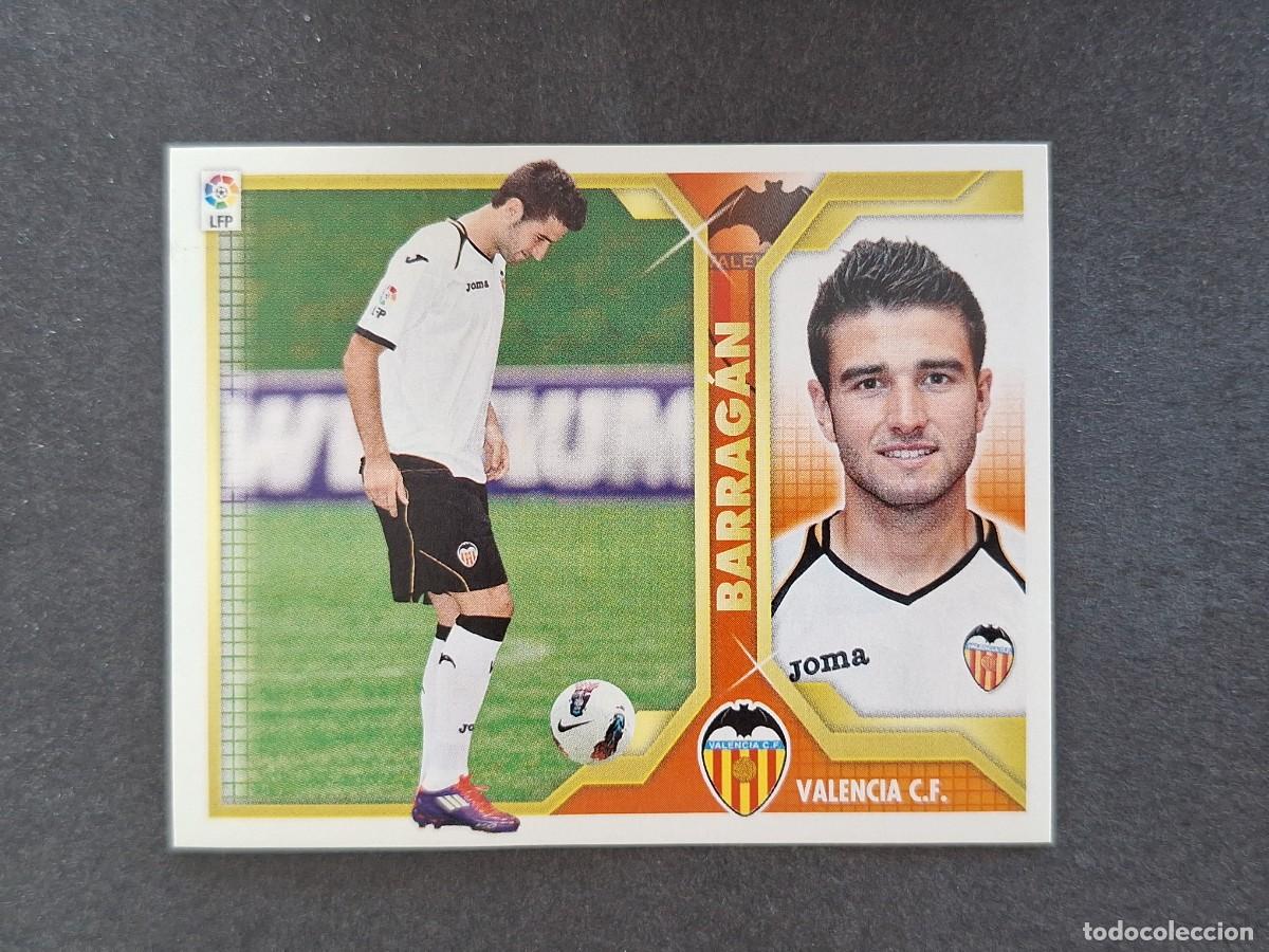 Cromos de Futebol: L3 BARRAGAN VALENCIA C. F. COLOCA LIGA ESTE 2011 2012 11 12 NUNCA PEGADO SIN PEGAR