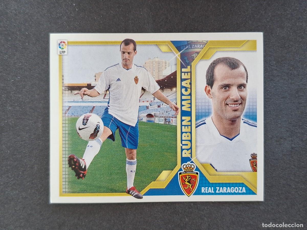 Cromos de f&uacute;tbol: L3 RUBEN MICAEL REAL ZARAGOZA COLOCA LIGA ESTE 2011 2012 11 12 NUNCA PEGADO SIN PEGAR