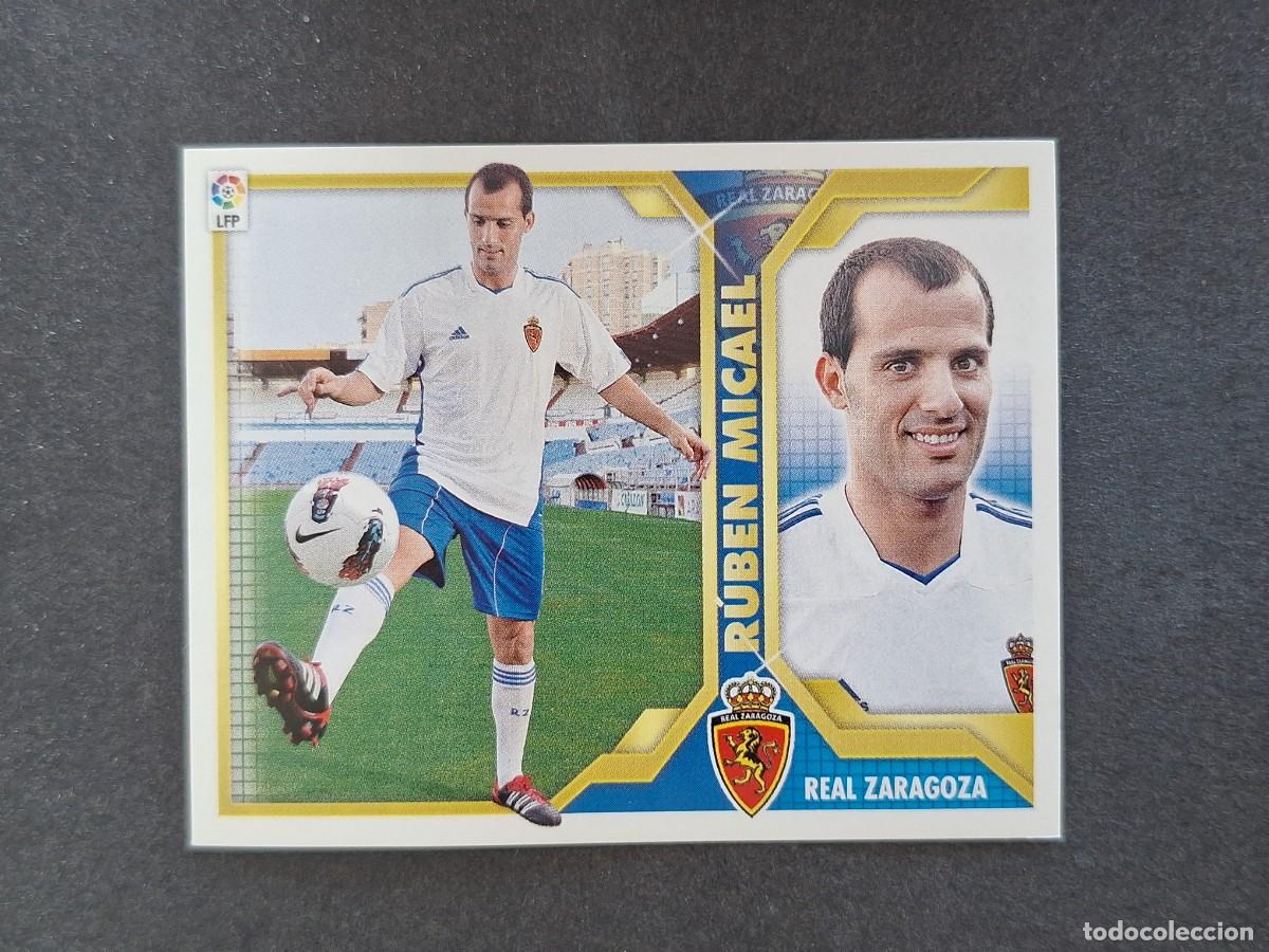 Cromos de f&uacute;tbol: L3 RUBEN MICAEL REAL ZARAGOZA COLOCA LIGA ESTE 2011 2012 11 12 NUNCA PEGADO SIN PEGAR