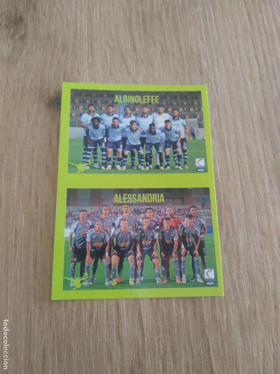 Cromos de f&uacute;tbol: 647 ALBINOLEFFE ALESSANDRIA CROMO FUTBOL PANINI LIGA ITALIA 23-24 CALCIATORI 2023-2024