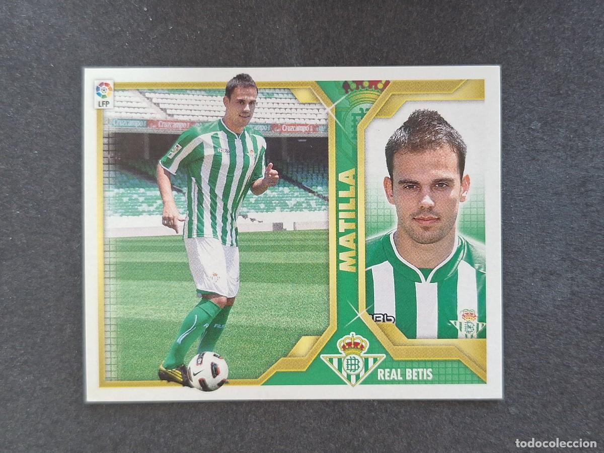 Figurine di Calcio: L3 MATILLA REAL BETIS BALOMPIE FICHAJE 3 LIGA ESTE 2011 2012 11 12 NUNCA PEGADO SIN PEGAR