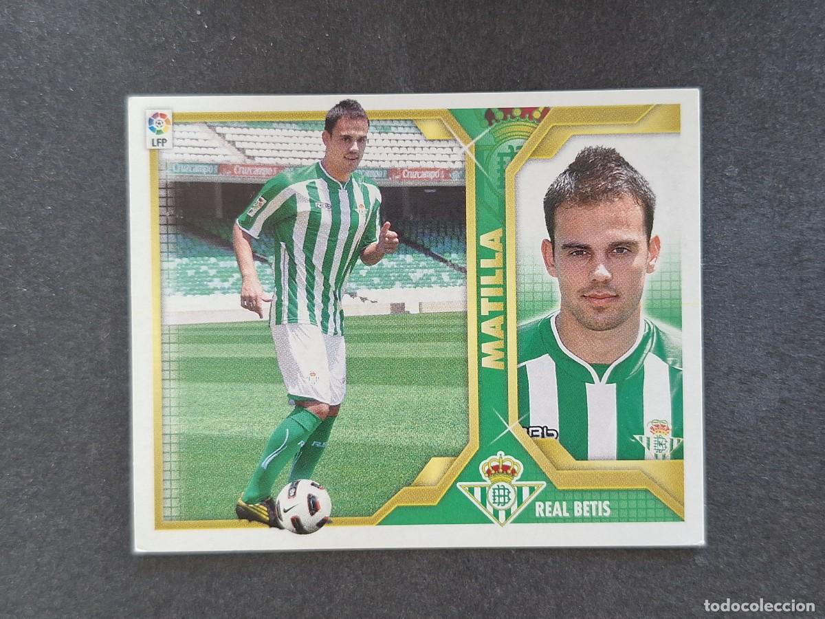Figurine di Calcio: L3 MATILLA REAL BETIS BALOMPIE FICHAJE 3 LIGA ESTE 2011 2012 11 12 NUNCA PEGADO SIN PEGAR