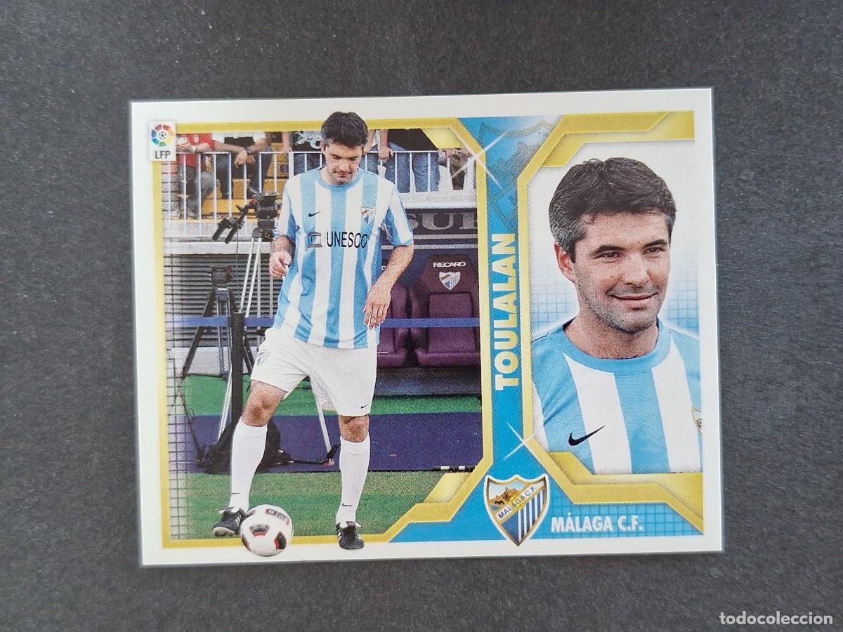 Cartes &agrave; collectionner de Football: L3 TOULALAN MALAGA C. F. FICHAJE 4 LIGA ESTE 2011 2012 11 12 NUNCA PEGADO SIN PEGAR
