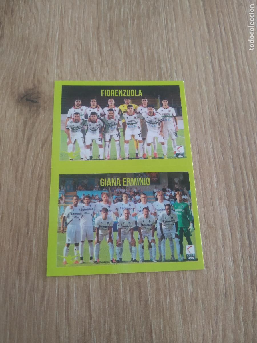 Cartes &agrave; collectionner de Football: 650 FIORENZUOLA GIANA ERMINIO CROMO FUTBOL PANINI LIGA ITALIA 23-24 CALCIATORI 2023-2024