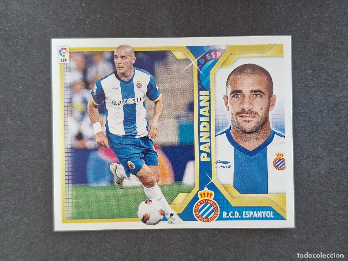 Cromos de f&uacute;tbol: L3 PANDIANI R. C. D. ESPA&Ntilde;OL FICHAJE 5 BIS LIGA ESTE 2011 2012 11 12 NUNCA PEGADO SIN PEGAR