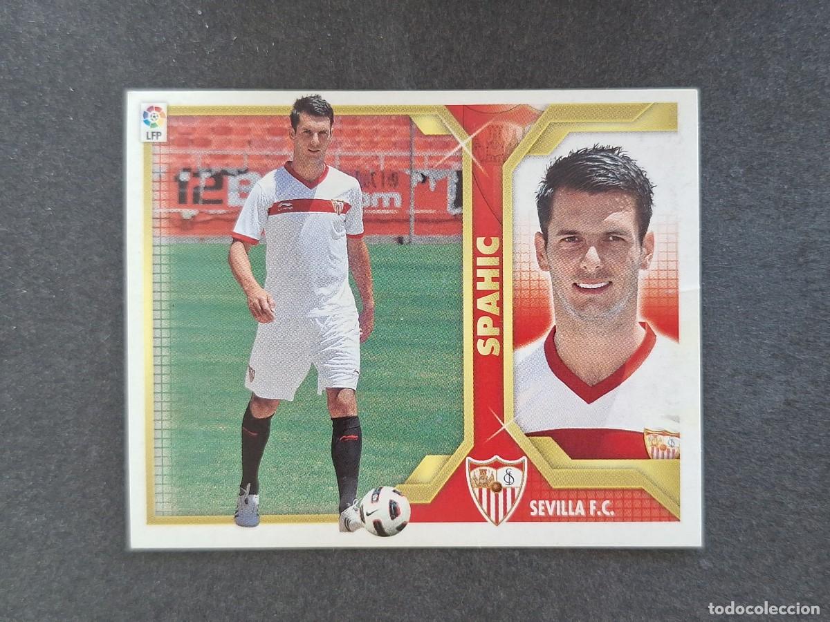 Cromos de f&uacute;tbol: L3 SPAHIC SEVILLA F. C. FICHAJE 6 LIGA ESTE 2011 2012 11 12 NUNCA PEGADO SIN PEGAR