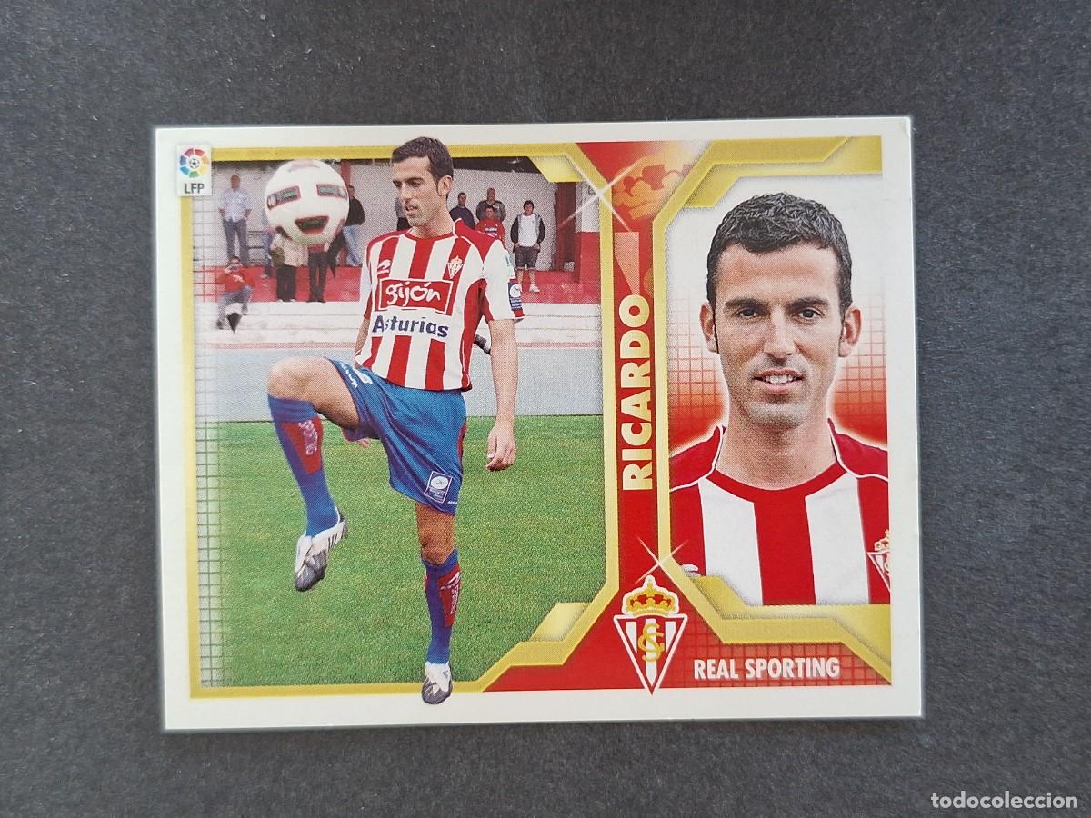 Cromos de f&uacute;tbol: L3 RICARDO SPORTING DE GIJON FICHAJE 7 LIGA ESTE 2011 2012 11 12 NUNCA PEGADO SIN PEGAR