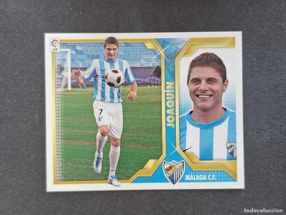 Cromos de f&uacute;tbol: L3 JOAQUIN MALAGA C. F. FICHAJE 8 LIGA ESTE 2011 2012 11 12 NUNCA PEGADO SIN PEGAR