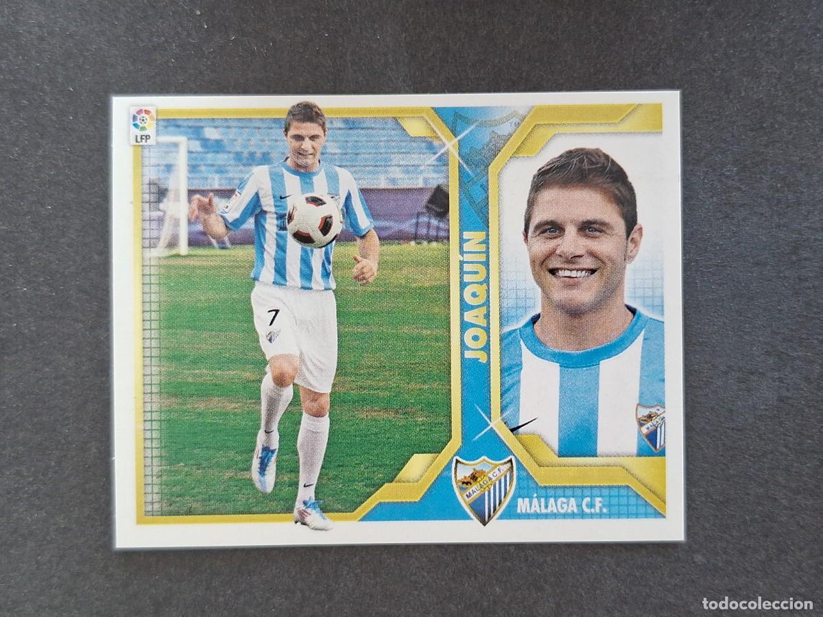 Cromos de f&uacute;tbol: L3 JOAQUIN MALAGA C. F. FICHAJE 8 LIGA ESTE 2011 2012 11 12 NUNCA PEGADO SIN PEGAR