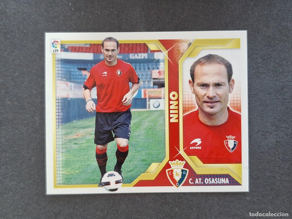 Cromos de f&uacute;tbol: L3 NINO C. A. OSASUNA FICHAJE 9 LIGA ESTE 2011 2012 11 12 NUNCA PEGADO SIN PEGAR