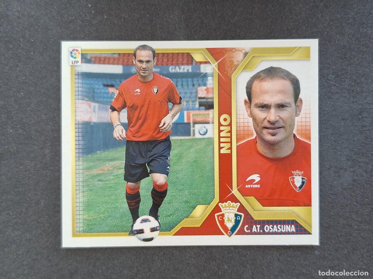 Cromos de f&uacute;tbol: L3 NINO C. A. OSASUNA FICHAJE 9 LIGA ESTE 2011 2012 11 12 NUNCA PEGADO SIN PEGAR