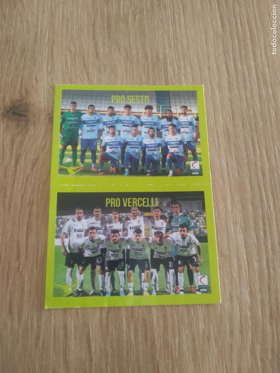 Cromos de f&uacute;tbol: 657 PRO SESTO PRO VERCELLI CROMO FUTBOL PANINI LIGA ITALIA 23-24 CALCIATORI 2023-2024