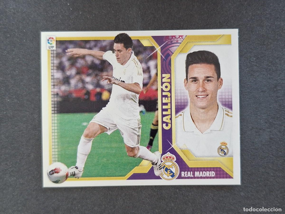 Cromos de f&uacute;tbol: L3 CALLEJON REAL MADRID FICHAJE 11 LIGA ESTE 2011 2012 11 12 NUNCA PEGADO SIN PEGAR