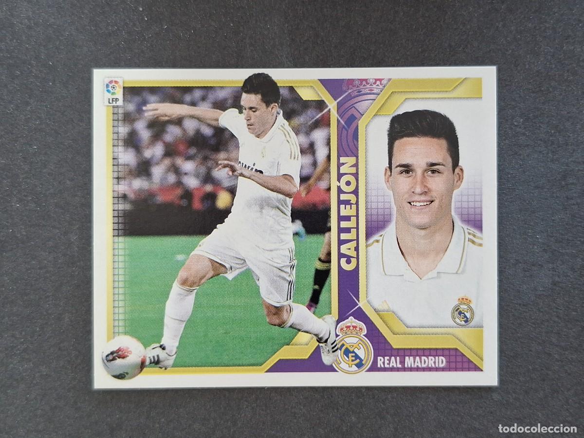Cromos de f&uacute;tbol: L3 CALLEJON REAL MADRID FICHAJE 11 LIGA ESTE 2011 2012 11 12 NUNCA PEGADO SIN PEGAR