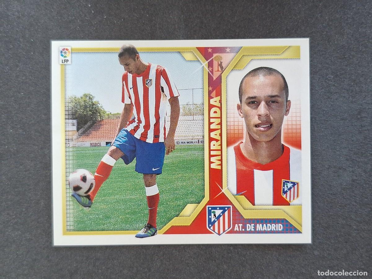 Cromos de f&uacute;tbol: L3 MIRANDA ATLETICO DE MADRID FICHAJE 14 LIGA ESTE 2011 2012 11 12 NUNCA PEGADO SIN PEGAR
