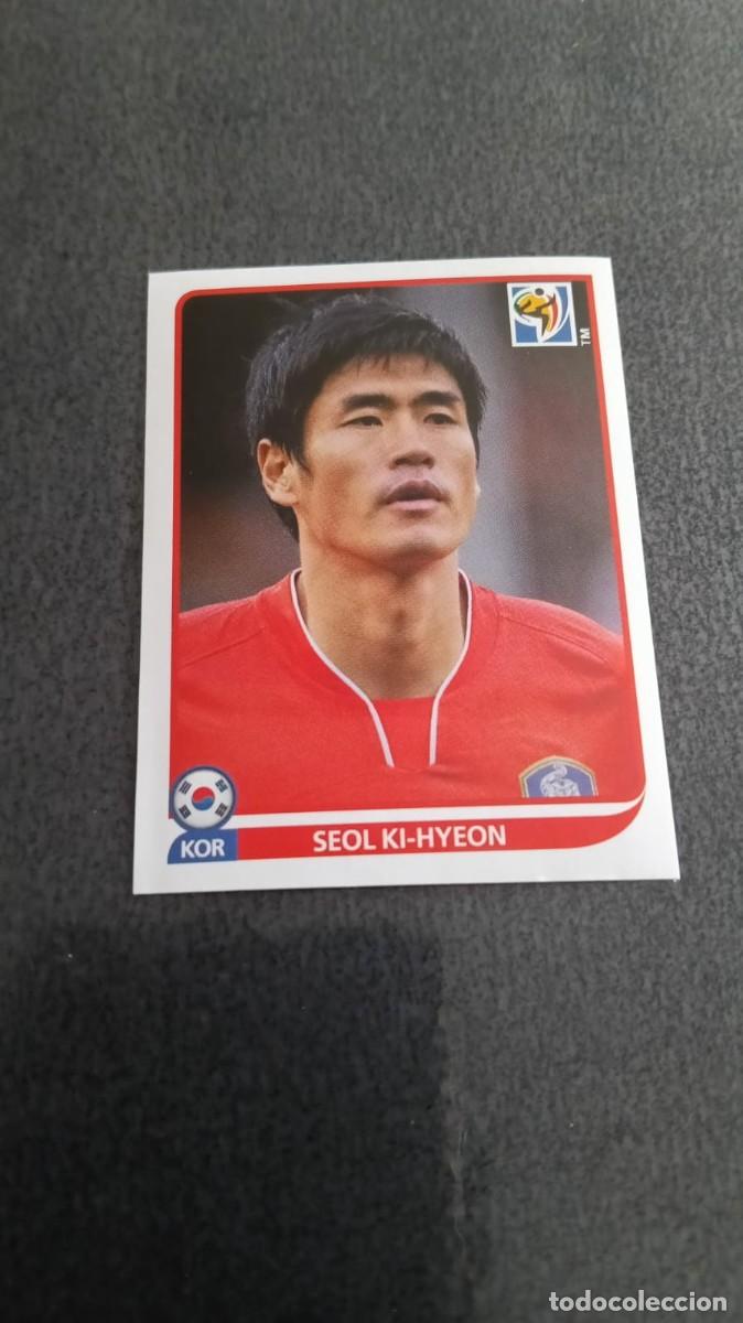 Cromos de f&uacute;tbol: Mundial Fifa Sudafrica 2010 Panini 160 Seol Ki Hyeon Corea del Sur