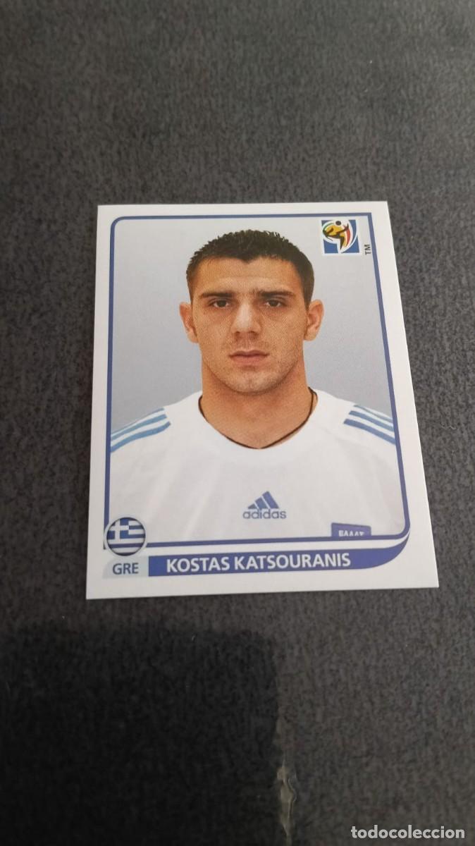 Figurine di Calcio: Mundial Fifa Sudafrica 2010 Panini 175 Katsouranis Grecia