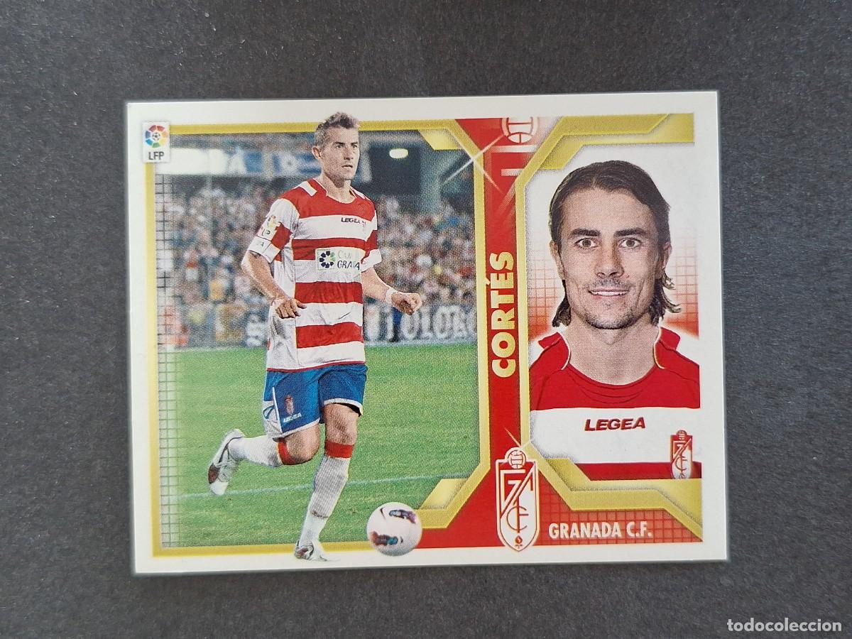 Figurine di Calcio: L3 CORTES GRANADA C. F. FICHAJE 29 LIGA ESTE 2011 2012 11 12 NUNCA PEGADO SIN PEGAR