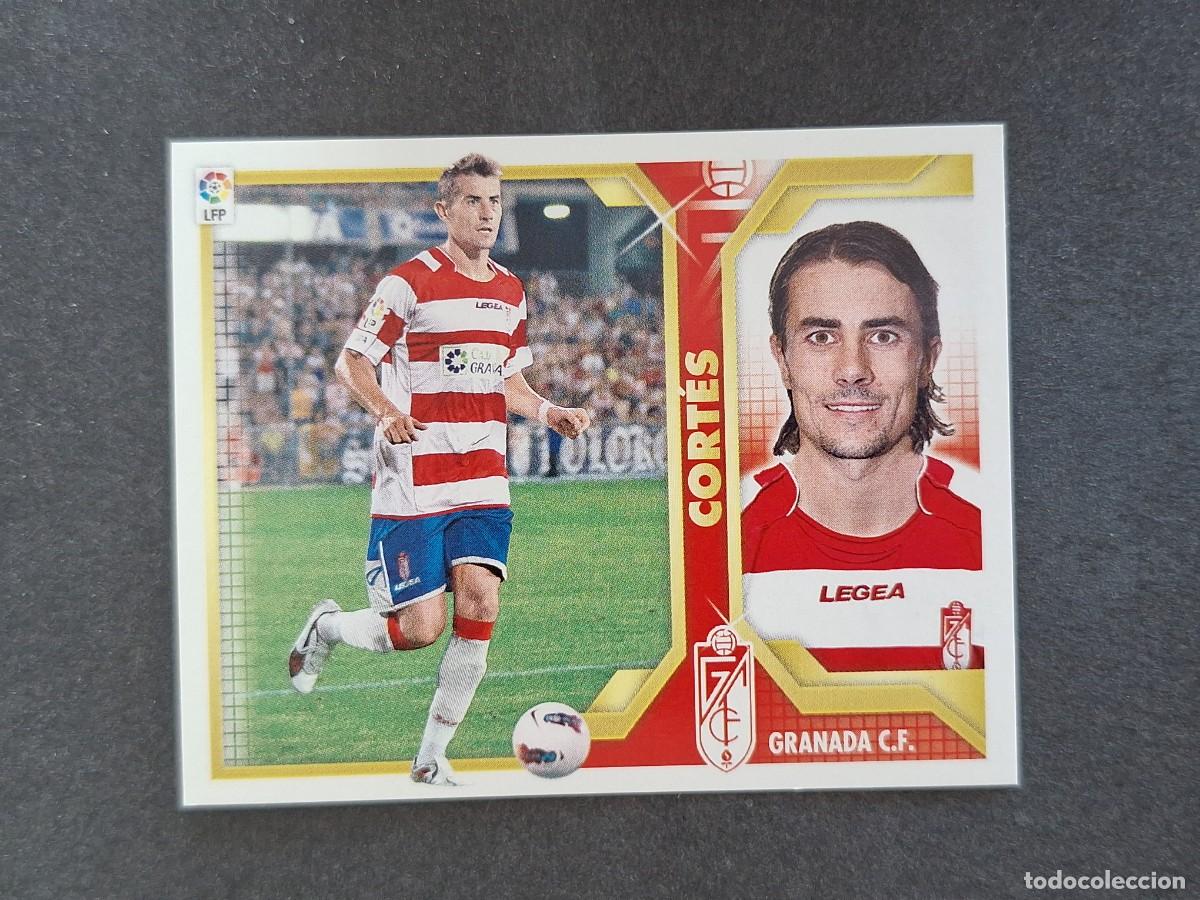 Figurine di Calcio: L3 CORTES GRANADA C. F. FICHAJE 29 LIGA ESTE 2011 2012 11 12 NUNCA PEGADO SIN PEGAR