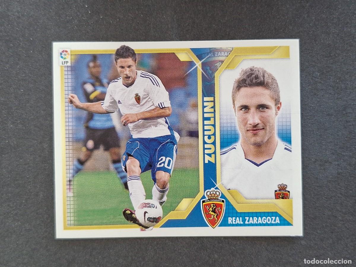 Cromos de f&uacute;tbol: L3 ZUCULINI REAL ZARAGOZA FICHAJE 34 LIGA ESTE 2011 2012 11 12 NUNCA PEGADO SIN PEGAR