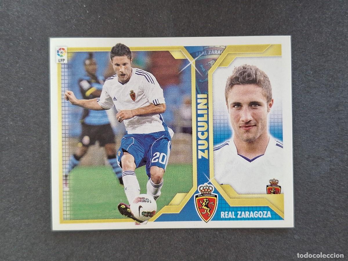 Cromos de f&uacute;tbol: L3 ZUCULINI REAL ZARAGOZA FICHAJE 34 LIGA ESTE 2011 2012 11 12 NUNCA PEGADO SIN PEGAR